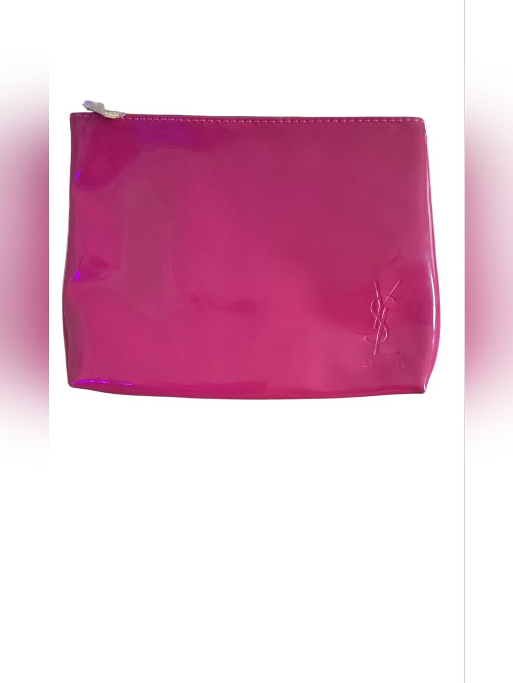 YSL Beaute NWOT Hot Pink Cosmetic Bag